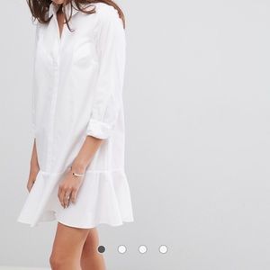 Asos curve peplum mini.